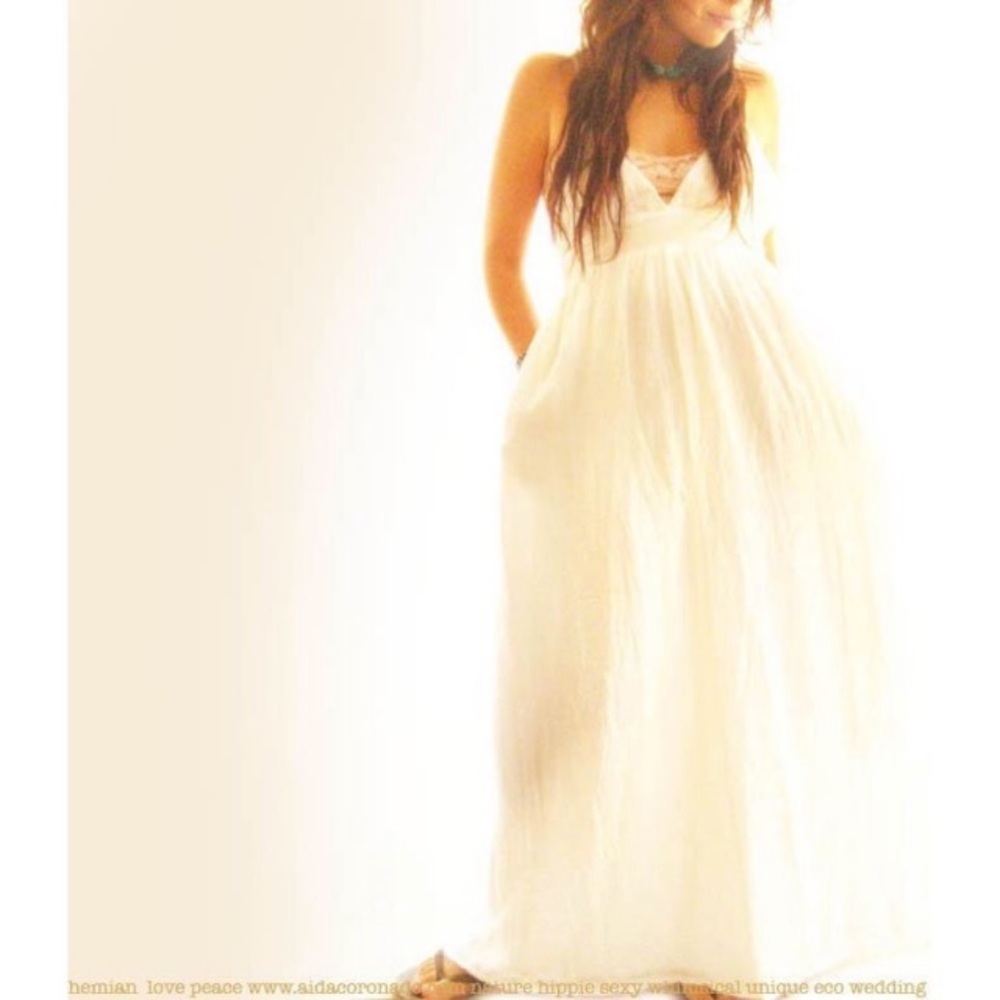 Frida Mexican Maxi Dress Boho Chic